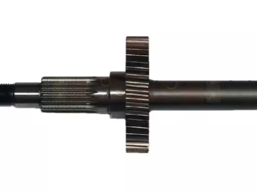 Вал редуктора ведомый с шестерней двигатель 1P63QMK (15525-R02-00)
